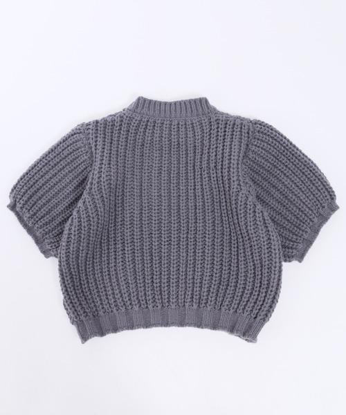 PHILLY（フィリー）の「ケーブル半袖ニット（ニット/セーター・レディース・グレー/ピンク/アイボリー・FREE）」の18枚目の写真