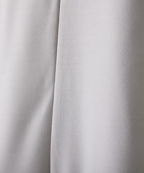 7days Life Styling(セブンデイズライフスタイリング)の「【販売終了】【ジャージーシリーズ】サイドベルトテーラードジレ(スーツベスト・レディース・ブラック/ライトグレー・L/LL/M)」の5枚目の写真