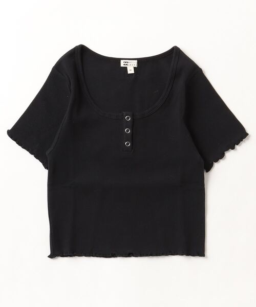 BILLABONG(ビラボン)の「【ムラサキスポーツ別注】BILLABONG/ビラボン HENLY NECK MINI TEE/無地ミニリブ素材Tシャツ BD013-219(Tシャツ/カットソー・レディース・ブラウン/ホワイト×ホワイト/ブラック×ブラック・M/L)」の20枚目の写真
