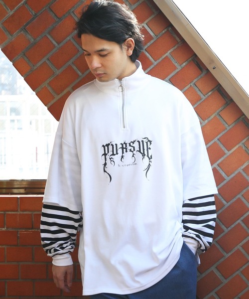 ８(eight)（エイト）の「ハーフジップロングＴシャツ（Tシャツ/カットソー・メンズ・ブラック系その他2/ブラック系その他/ホワイト系その他/ホワイト系その他2・LARGE/MEDIUM）」の17枚目の写真