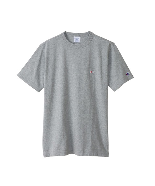 Champion — мужская basic short sleeve Shortsleeve T‑shirt (версия с логотипом)