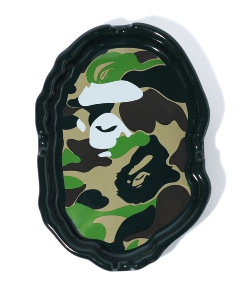 A BATHING APE（アベイシングエイプ）の「ABC CAMO APE HEAD ASHTRAY M（アッシュトレイ/ライター・メンズ・グリーン・FREE）」の4枚目の写真