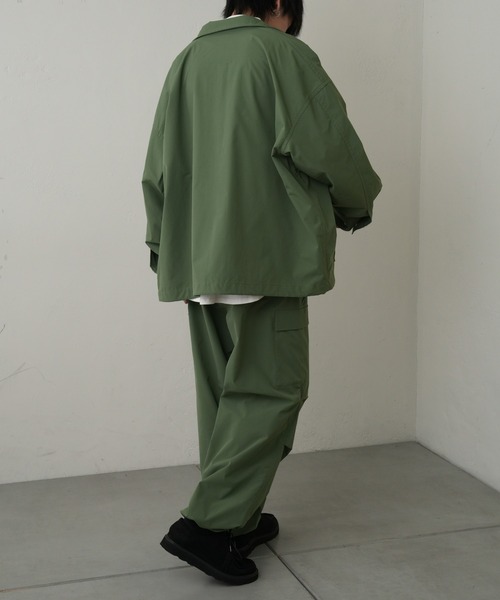 COLONY 2139（コロニートゥーワンスリーナイン）の「ストレッチカーゴパンツ（カーゴパンツ・メンズ・ブラック/オリーブ・MEDIUM/LARGE）」の5枚目の写真