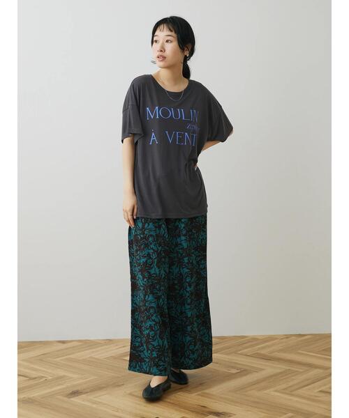 CRAFT STANDARD BOUTIQUE（クラフトスタンダードブティック）の「アートフラワーイージーパンツ（その他パンツ・レディース・アイボリー/グリーン・FREE）」の16枚目の写真