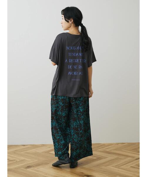 CRAFT STANDARD BOUTIQUE（クラフトスタンダードブティック）の「アートフラワーイージーパンツ（その他パンツ・レディース・アイボリー/グリーン・FREE）」の19枚目の写真