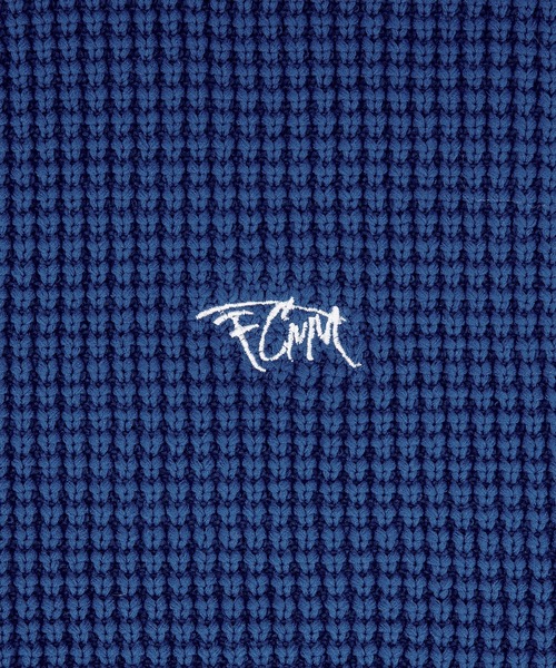 FCMM(エフシーエムエム)の「【日本限定アイテム】WAFFLE KNIT SWEATER/ワッフルニットセーター(ニット/セーター・メンズ・アイボリー/ブルー/グリーン・MEDIUM/LARGE)」の10枚目の写真