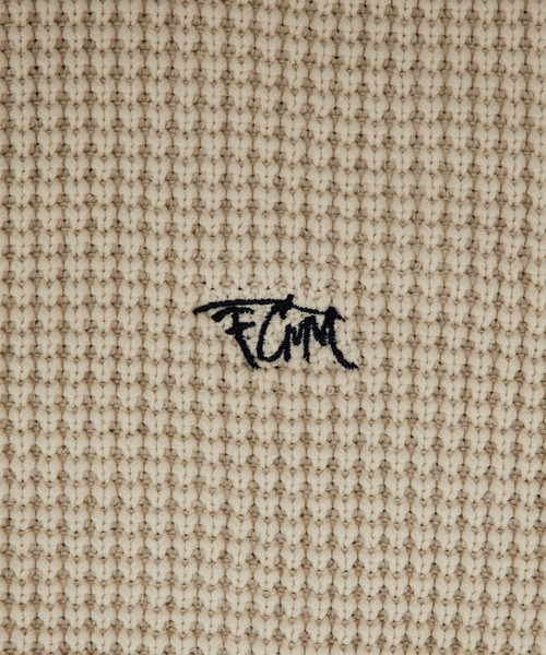 FCMM(エフシーエムエム)の「【日本限定アイテム】WAFFLE KNIT SWEATER/ワッフルニットセーター(ニット/セーター・メンズ・アイボリー/ブルー/グリーン・MEDIUM/LARGE)」の15枚目の写真