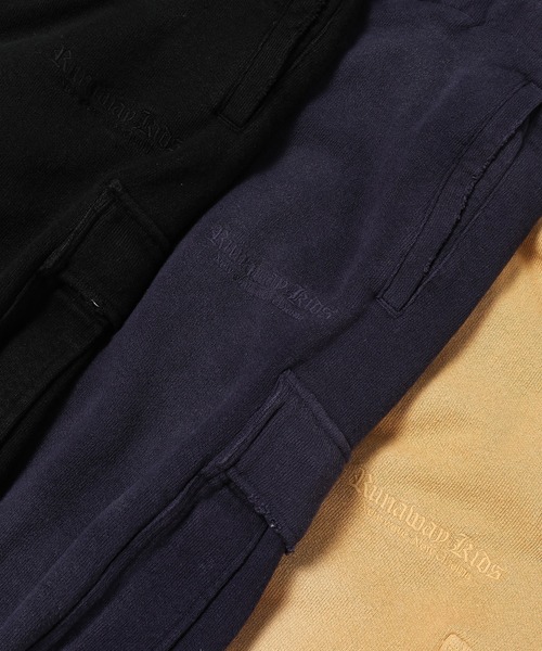 DAIRIKU(ダイリク)の「"Water-repellent"Cargo Sweater Pants(スウェットパンツ・メンズ・イエロー/ブラック/パープル・M/L)」の6枚目の写真