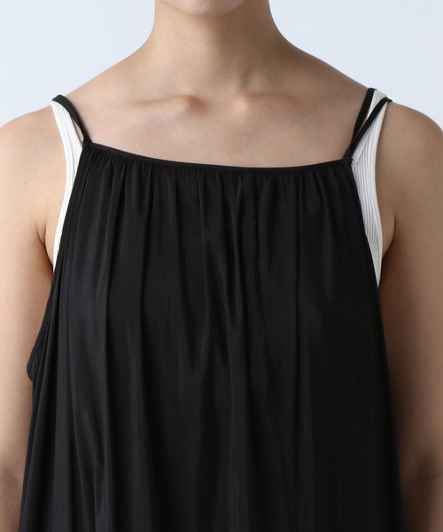 PAGEBOY（ページボーイ）の「ティアードキャミワンピース（ワンピース・レディース・オフホワイト/ターコイズブルー/オレンジ系その他/ブラック/ブラウン・FREE）」の14枚目の写真