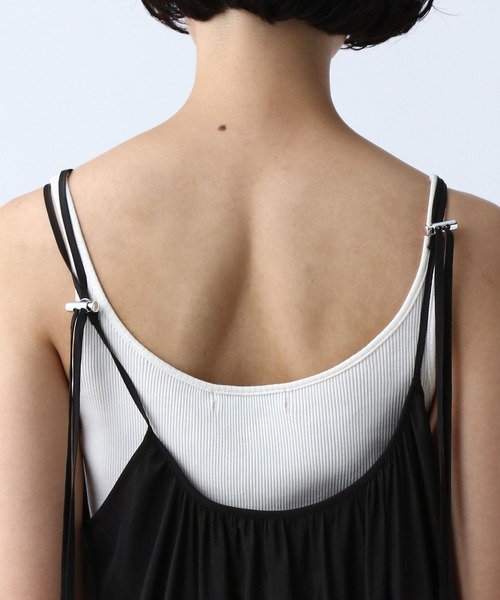 PAGEBOY（ページボーイ）の「ティアードキャミワンピース（ワンピース・レディース・オフホワイト/ターコイズブルー/オレンジ系その他/ブラック/ブラウン・FREE）」の17枚目の写真