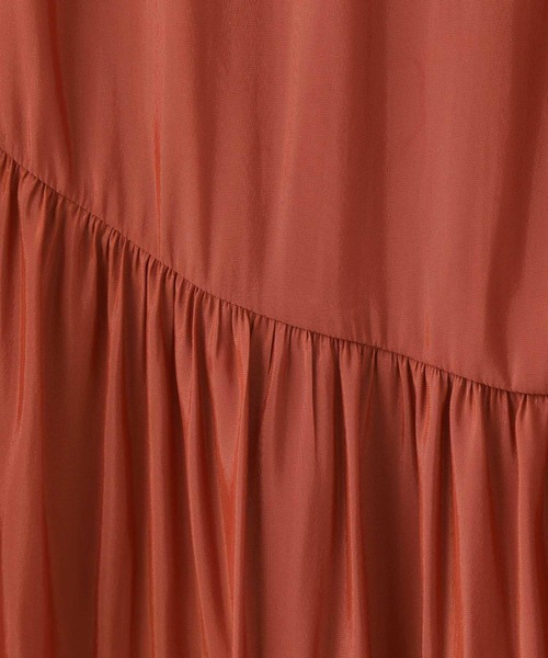 PAGEBOY（ページボーイ）の「ティアードキャミワンピース（ワンピース・レディース・オフホワイト/ターコイズブルー/オレンジ系その他/ブラック/ブラウン・FREE）」の19枚目の写真