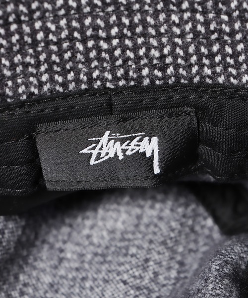 STUSSY（ステューシー）の「STUSSY/ステューシー ZIG ZAG STOCK BUCKET HAT バケットハット（ハット・メンズ・ブラック・S/M/L/XL）」の3枚目の写真
