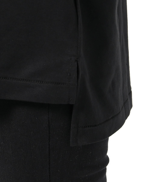 MOUSSY（マウジー）の「Simple Big TOPS（Tシャツ/カットソー・レディース・ホワイト/ライトブルー/ブラック/キャメル/カーキ系・FREE）」の12枚目の写真