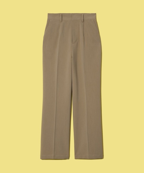 FOREVER 21(フォーエバー トゥエンティーワン)の「【BASIC】カラーストレートパンツ(スラックス・レディース・ブラック/チャコールグレー/グリーン/ベージュ・MEDIUM/SMALL)」の7枚目の写真