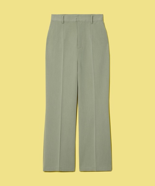 FOREVER 21(フォーエバー トゥエンティーワン)の「【BASIC】カラーストレートパンツ(スラックス・レディース・ブラック/チャコールグレー/グリーン/ベージュ・MEDIUM/SMALL)」の8枚目の写真