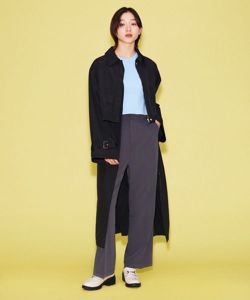 FOREVER 21(フォーエバー トゥエンティーワン)の「【BASIC】カラーストレートパンツ(スラックス・レディース・ブラック/チャコールグレー/グリーン/ベージュ・MEDIUM/SMALL)」の17枚目の写真