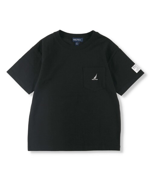 NAUTICA(ノーティカ)の「【NAUTICA/ノーティカ】半袖ポケットTシャツ(Tシャツ/カットソー・キッズ・その他/ライム/ブラック/ブルー・L/M/XS/XL/S)」の2枚目の写真