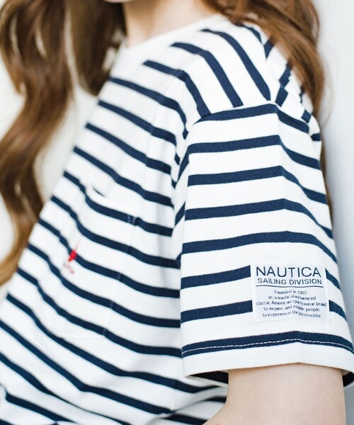 NAUTICA(ノーティカ)の「【NAUTICA/ノーティカ】半袖ポケットTシャツ(Tシャツ/カットソー・キッズ・その他/ライム/ブラック/ブルー・L/M/XS/XL/S)」の7枚目の写真