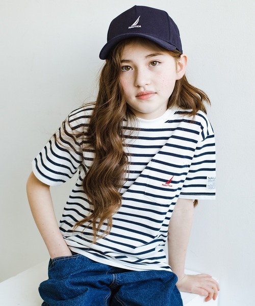 NAUTICA(ノーティカ)の「【NAUTICA/ノーティカ】半袖ポケットTシャツ(Tシャツ/カットソー・キッズ・その他/ライム/ブラック/ブルー・L/M/XS/XL/S)」の4枚目の写真