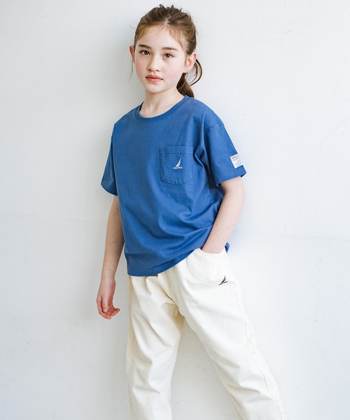NAUTICA(ノーティカ)の「【NAUTICA/ノーティカ】半袖ポケットTシャツ(Tシャツ/カットソー・キッズ・その他/ライム/ブラック/ブルー・L/M/XS/XL/S)」の19枚目の写真