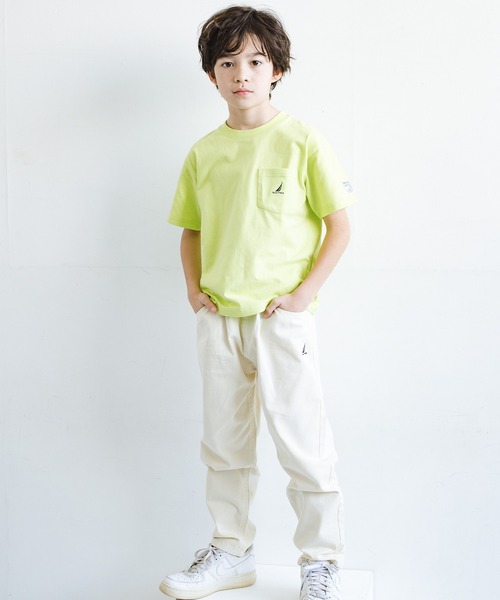 NAUTICA(ノーティカ)の「【NAUTICA/ノーティカ】半袖ポケットTシャツ(Tシャツ/カットソー・キッズ・その他/ライム/ブラック/ブルー・L/M/XS/XL/S)」の11枚目の写真