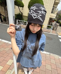 MAHAGRID | 『mahagrid/マハグリッド』DON’T PANIC PIGMENT TEE/ドントパニックピグメント 半袖 カットソー(Tシャツ/カットソー)