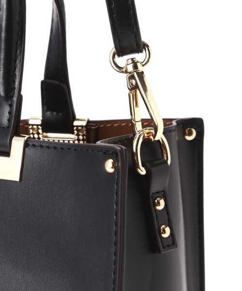 N.（N. Natural Beauty Basic）（エヌエヌナチュラルビューティーベーシック）の「スクエアメタルトートバッグ（トートバッグ・レディース・ブルー/ベージュ/ブラック・ﾌﾘ-）」の5枚目の写真