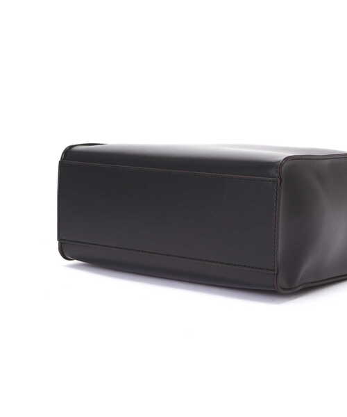 N.（N. Natural Beauty Basic）（エヌエヌナチュラルビューティーベーシック）の「スクエアメタルトートバッグ（トートバッグ・レディース・ブルー/ベージュ/ブラック・ﾌﾘ-）」の6枚目の写真