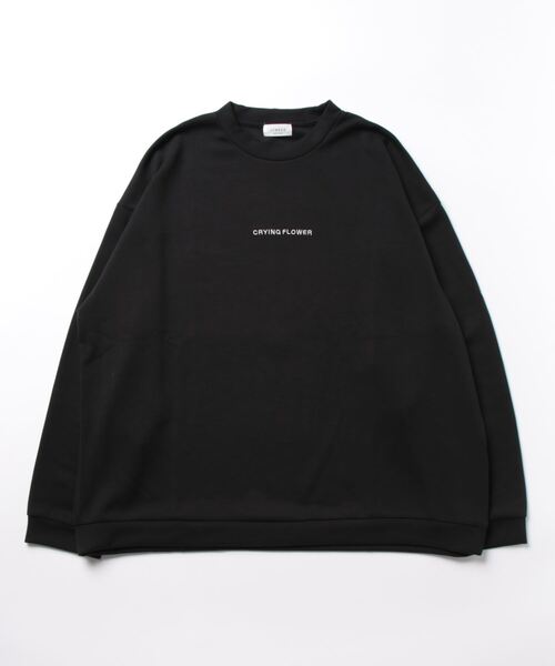 JUNRED（ジュンレッド）の「フラワープリントロングTシャツ（Tシャツ/カットソー・メンズ・グリーン/ブラック/ホワイト・S/L/M）」の18枚目の写真