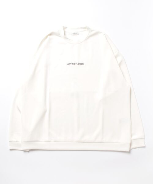 JUNRED（ジュンレッド）の「フラワープリントロングTシャツ（Tシャツ/カットソー・メンズ・グリーン/ブラック/ホワイト・S/L/M）」の16枚目の写真