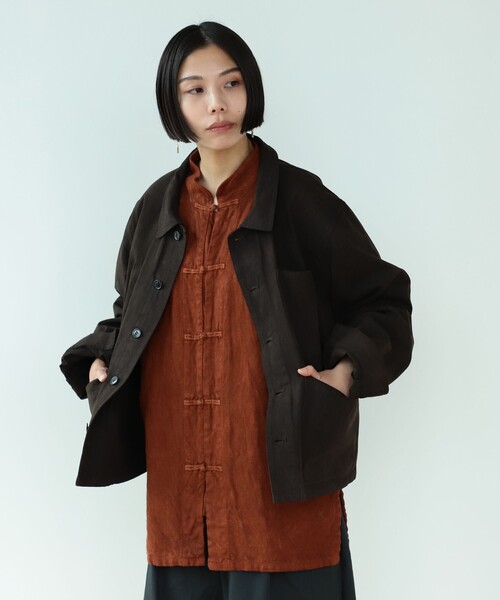 fennica（フェニカ）の「fennica / 奄美大島 泥染め・藍染め French