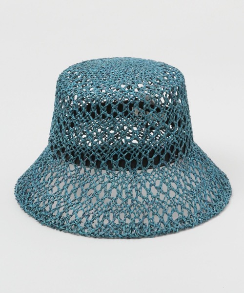 Casselini（キャセリーニ）の「Casselini/スカシアミバケットハット（ハット・レディース・ベージュ系その他/オレンジ系その他/グリーン・FREE）」の21枚目の写真