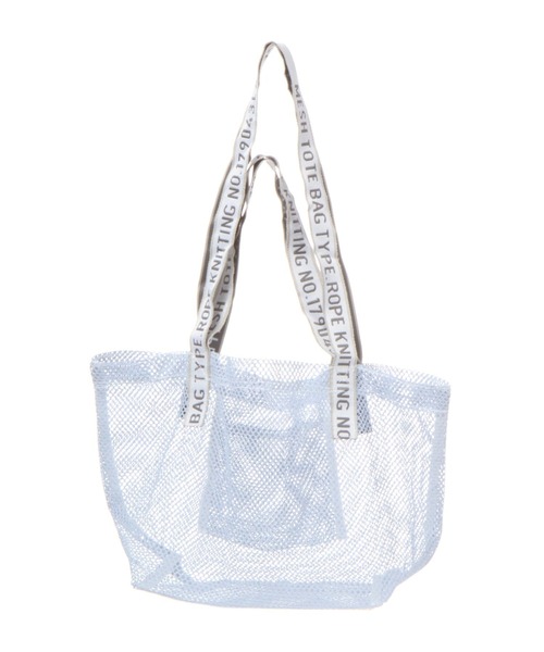 LAKOLE（ラコレ）の「やわらかメッシュ舟形バッグ / 188628（トート