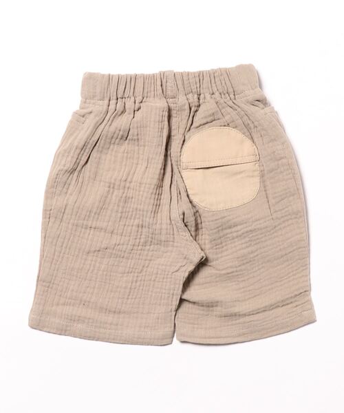 DILASH(ディラッシュ)の「Wガーゼパンツ(4.5分丈)(その他パンツ・キッズ・チャコール/ベージュ/ブルー・100/130/120/110/140/80/90)」の9枚目の写真