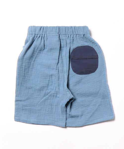 DILASH(ディラッシュ)の「Wガーゼパンツ(4.5分丈)(その他パンツ・キッズ・チャコール/ベージュ/ブルー・100/130/120/110/140/80/90)」の10枚目の写真