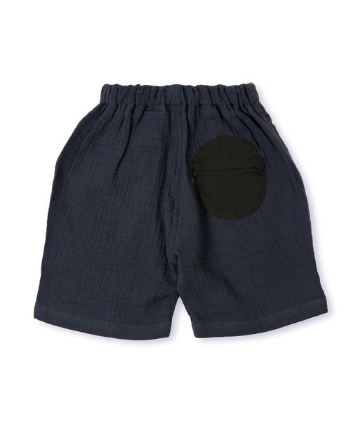 DILASH(ディラッシュ)の「Wガーゼパンツ(4.5分丈)(その他パンツ・キッズ・チャコール/ベージュ/ブルー・100/130/120/110/140/80/90)」の6枚目の写真