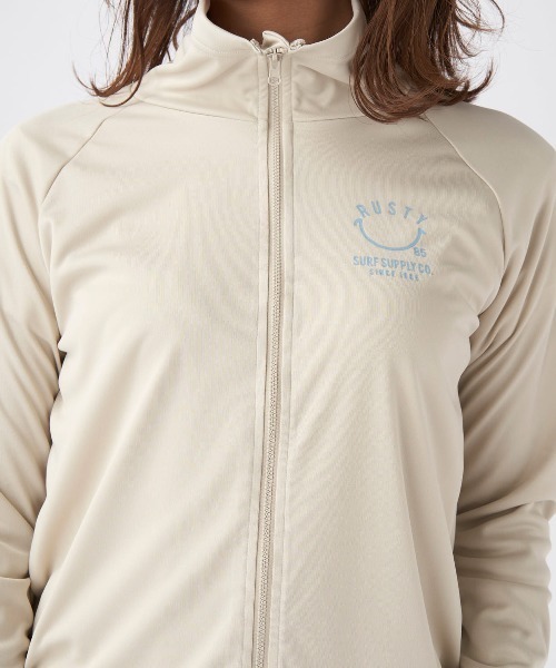 セール】【RUSTY:ラスティー】レディースラッシュガード ニコちゃん