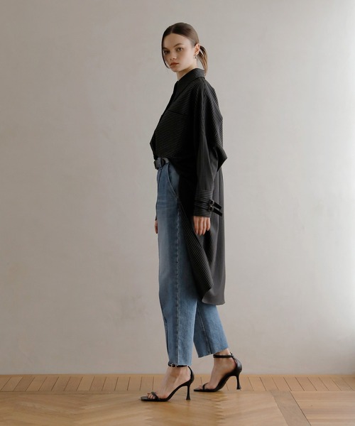 MIELI INVARIANT（ミエリインヴァリアント）の「Pintuck Tapered Denim