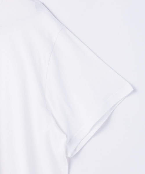 Carhartt WIP(カーハートダブリューアイピー)の「CARHARTT WIP STANDARD CREW NECK T-SHIRT (2PC PACK)カーハート ワークインプログレス クルーネック 2枚入り パックTシャツ(Tシャツ/カットソー・メンズ・ホワイト/ブラック・MEDIUM/X-LARGE/XX-LARGE/LARGE/SMALL)」の10枚目の写真