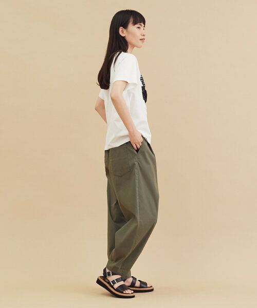 FRAPBOIS（フラボア）の「パッチレースT（Tシャツ/カットソー・レディース・ブラック/ホワイト・1）」の10枚目の写真