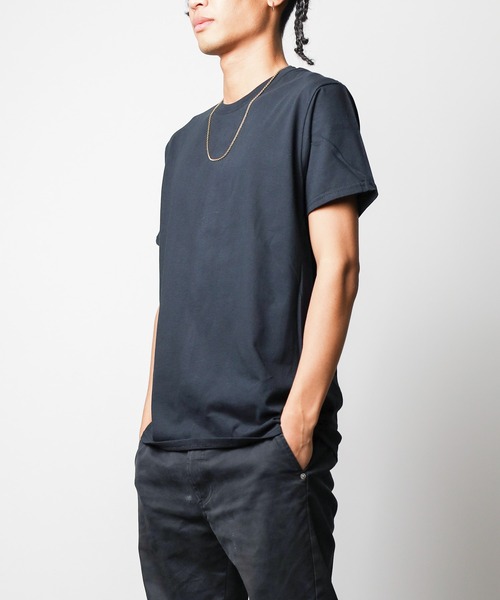 FRUIT OF THE LOOM(フルーツオブザルーム)の「/FRUIT OF THE LOOM/ベーシックTシャツ(Tシャツ/カットソー・メンズ・ホワイト/ブラック/グリーン/ヘザーグレー/ナチュラル・LARGE/X-LARGE/MEDIUM)」の12枚目の写真