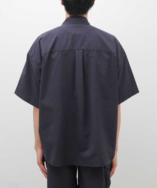BAMBOO SHOOTS（バンブーシュート）の「【BAMBOO SHOOTS / バンブーシュート】SHORT SLEEVE SEERSUCKER WO（シャツ/ブラウス・メンズ・ネイビー・MEDIUM/LARGE）」の5枚目の写真