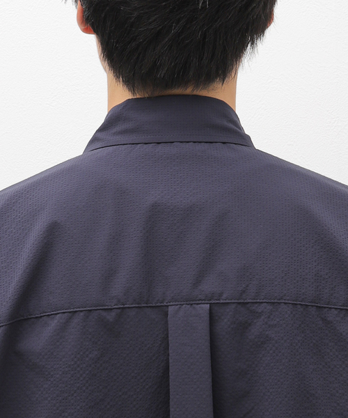 BAMBOO SHOOTS（バンブーシュート）の「【BAMBOO SHOOTS / バンブーシュート】SHORT SLEEVE SEERSUCKER WO（シャツ/ブラウス・メンズ・ネイビー・MEDIUM/LARGE）」の7枚目の写真