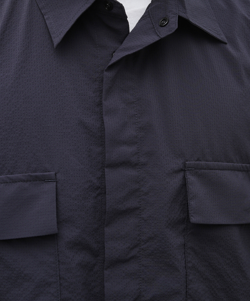 BAMBOO SHOOTS（バンブーシュート）の「【BAMBOO SHOOTS / バンブーシュート】SHORT SLEEVE SEERSUCKER WO（シャツ/ブラウス・メンズ・ネイビー・MEDIUM/LARGE）」の10枚目の写真