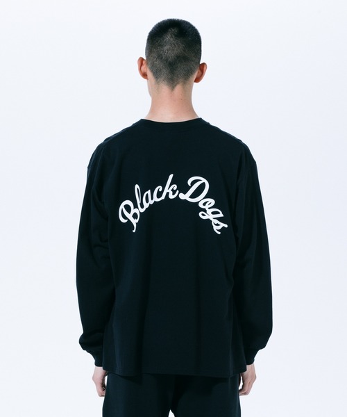 ROTTWEILER（ロットワイラー）の「CURSIVE L/S TEE（Tシャツ/カットソー・メンズ・ブラック/ホワイト・S/M/L/XL）」の4枚目の写真