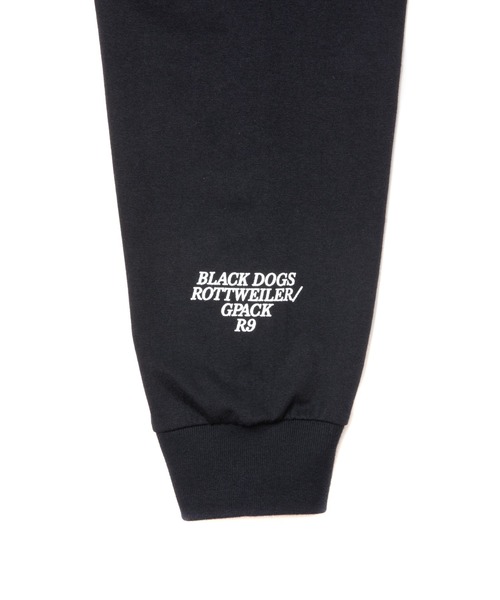 ROTTWEILER（ロットワイラー）の「CURSIVE L/S TEE（Tシャツ/カットソー・メンズ・ブラック/ホワイト・S/M/L/XL）」の10枚目の写真