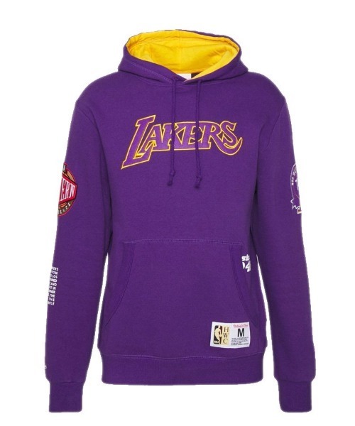 MITCHELL & NESS Felpa Cappuccio Uomo Nfl Team Origins Fleece Hoodie Miadol Blue da uomo Mitchell & Ness