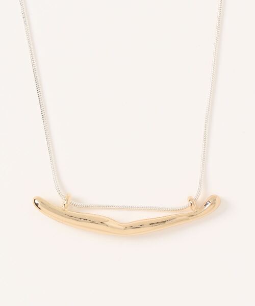 AMERICAN HOLIC（アメリカンホリック）の「ニュアンスバーネックレス（ネックレス・レディース・シルバー/ゴールド・FREE）」の7枚目の写真