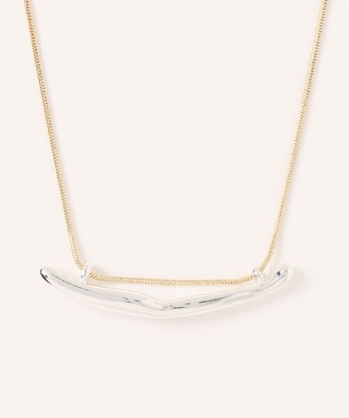 AMERICAN HOLIC（アメリカンホリック）の「ニュアンスバーネックレス（ネックレス・レディース・シルバー/ゴールド・FREE）」の8枚目の写真