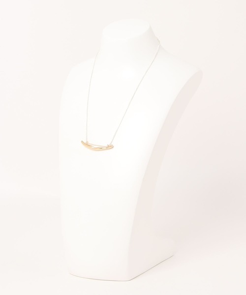 AMERICAN HOLIC（アメリカンホリック）の「ニュアンスバーネックレス（ネックレス・レディース・シルバー/ゴールド・FREE）」の9枚目の写真